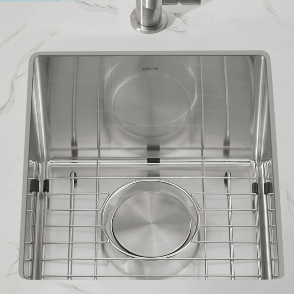 Zuhnë 17'' W Single Bowl Stainless Steel Undermount Kitchen Sink Wayfair